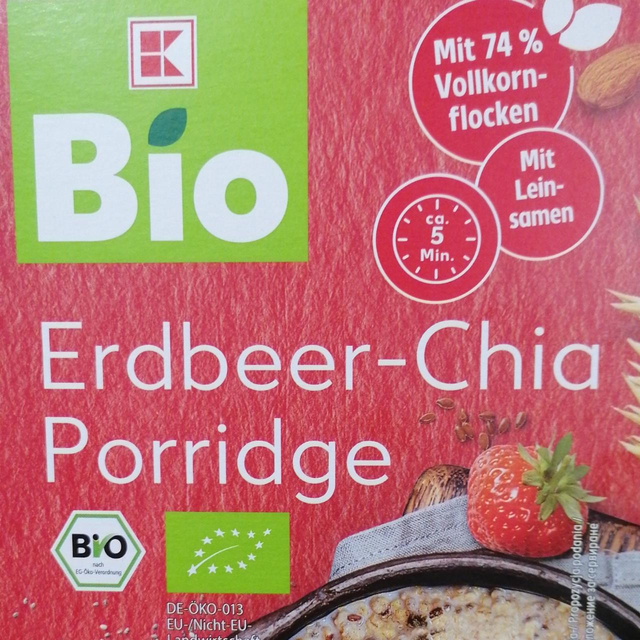 Фото - Erdbeer-Chia Porridge K-Bio