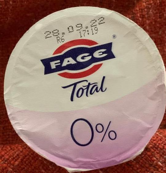 Фото - Йогурт total 0% Fage