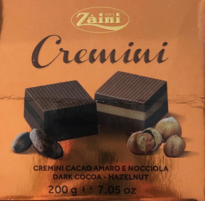 Фото - Cremini dark cocoa-hazelnut Záini