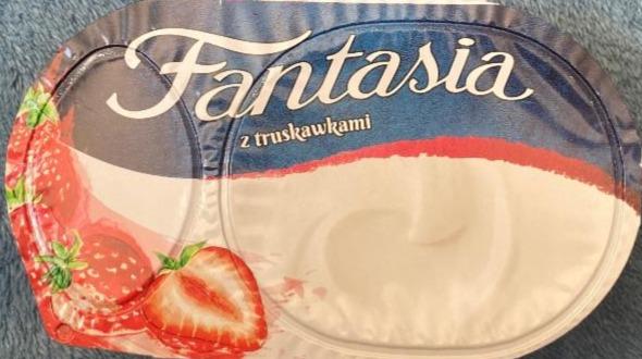 Фото - Вершковий йогурт з полуницею Fantasia Danone