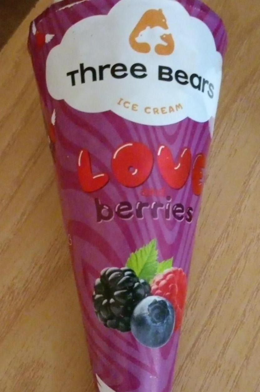 Фото - Морозиво Love & Berries Три Ведмеді Three Bears