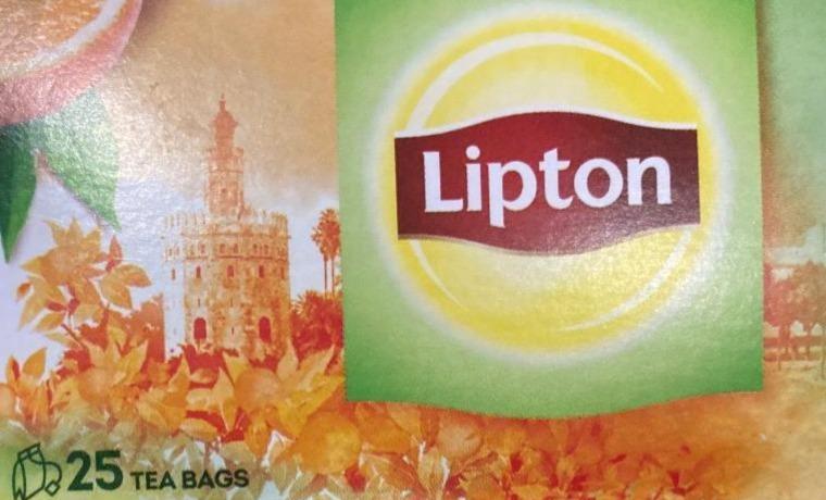 Фото - Green Tea Citrus Flavoured Tea 25 Bags Lipton