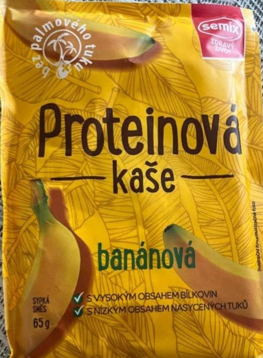 Фото - Каша протеїнова зі смаком банану Semix