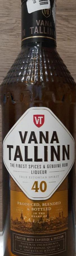Фото - Лікер 40% Original Vana Tallinn