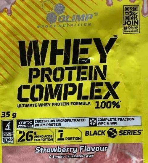 Фото - Протеїн 100% зі смаком полуниці Olimp Whey Protein Complex Olimp Sport Nutrition