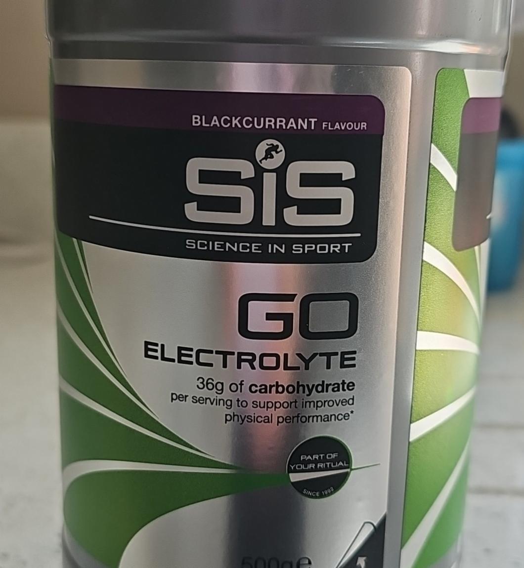 Фото - Sis Go Electrolyte Sports Fuel Blackcurrant Science in Sport