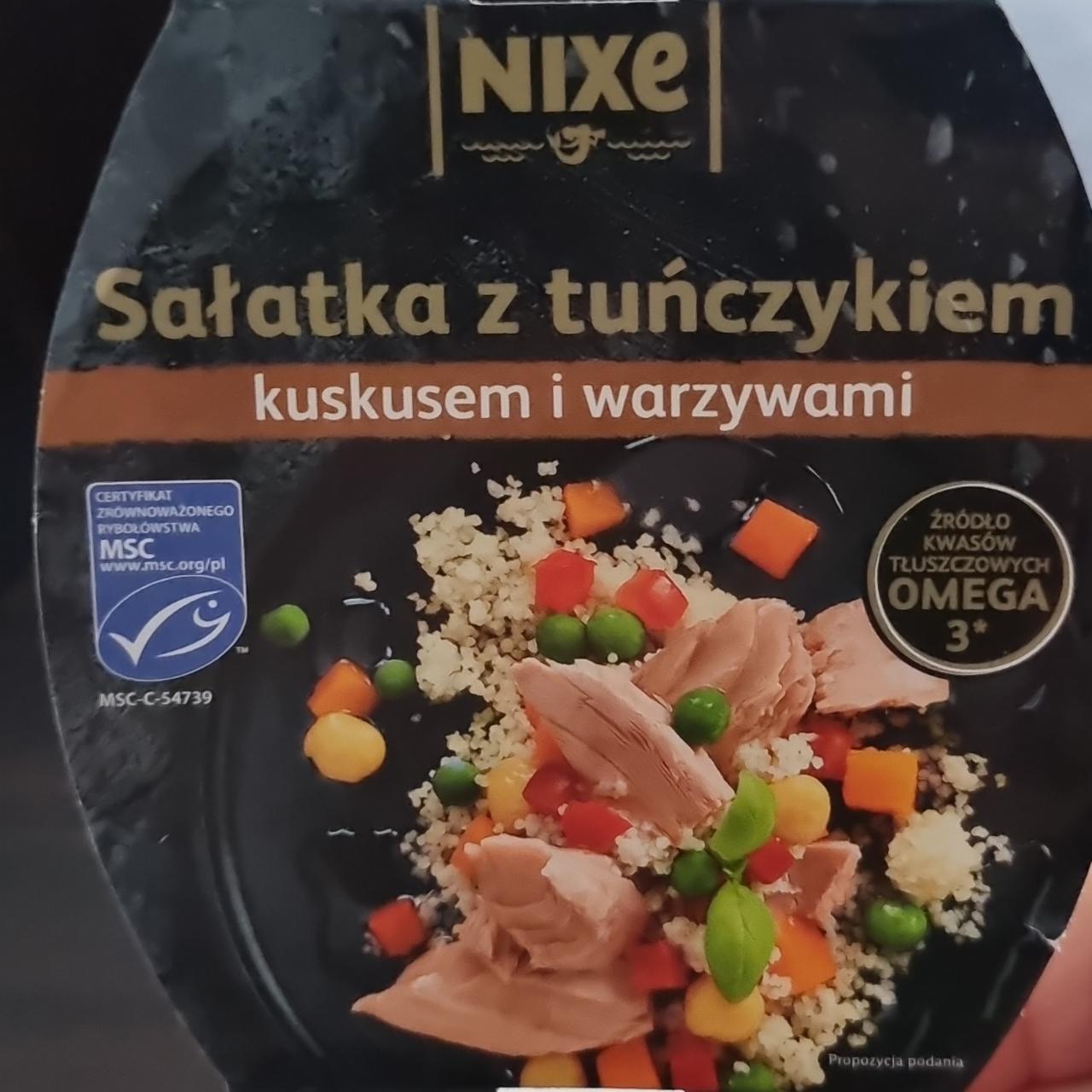 Фото - Salatka z tunczykiem kuskusem i warzywami Nixe