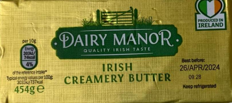 Фото - Ірландське масло Dairy manor