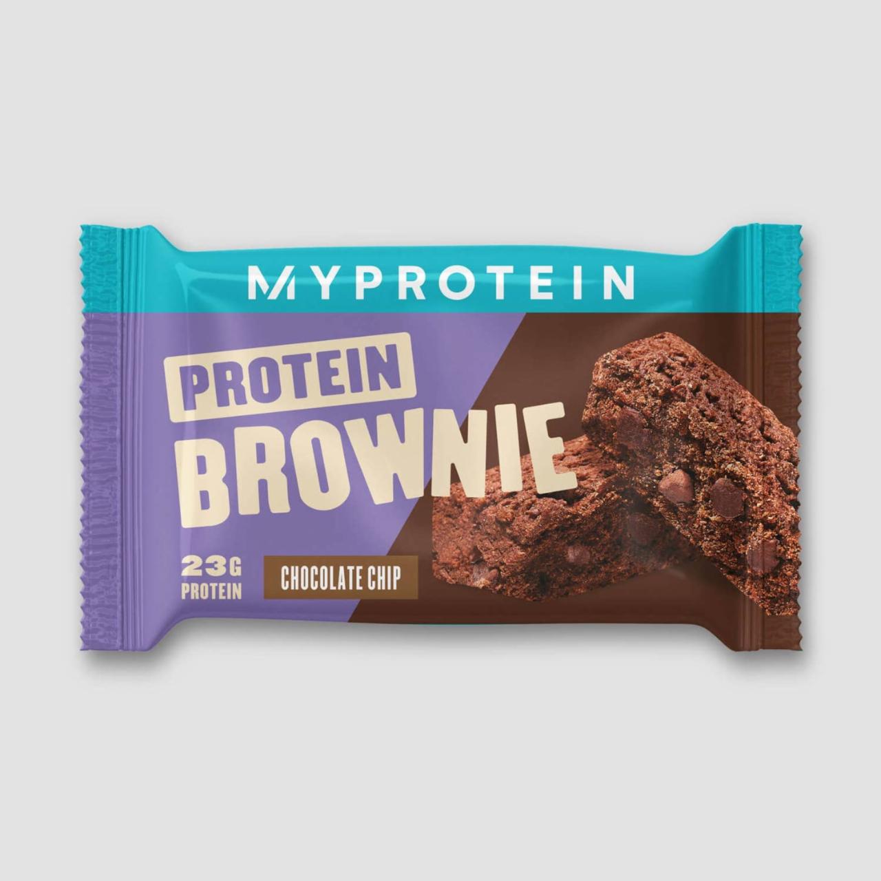 Фото - Протеїновий брауні Protein Brownie Chocolate Chip MyProtein