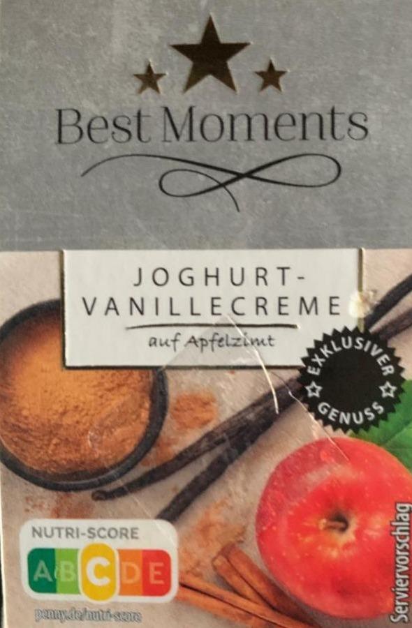Фото - Йогуртовий ванільний крем на яблучно-коричній крупі Best Moments