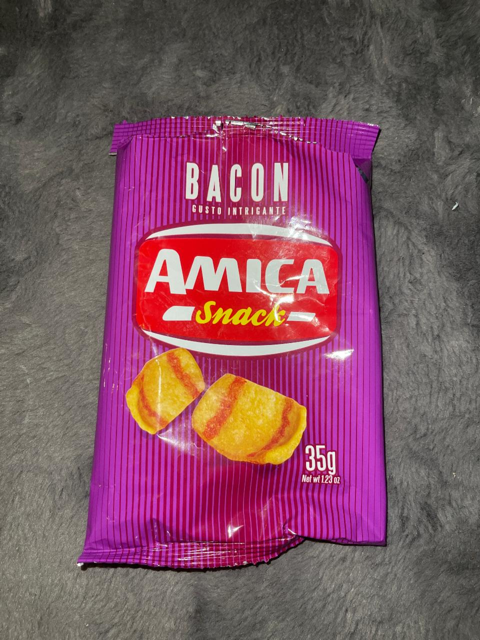 Фото - Снеки зі смаком бекону Bacon Snack Amica