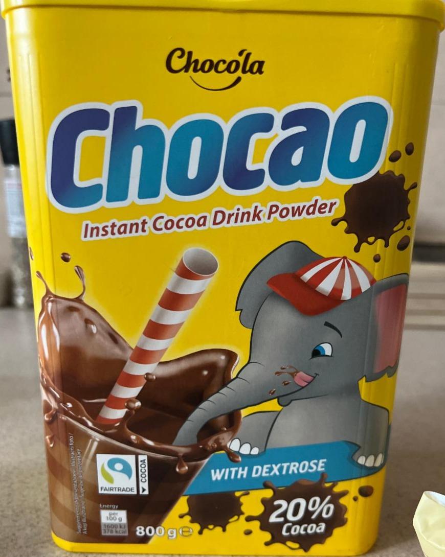Фото - Розчинний какао-напій Chocao Chocola