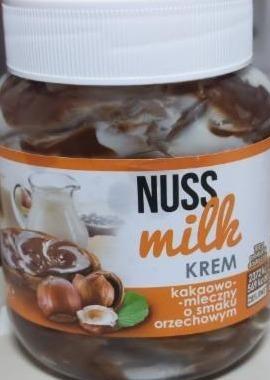 Фото - Паста шоколадно-молочна з горіховим смаком Nuss Milk