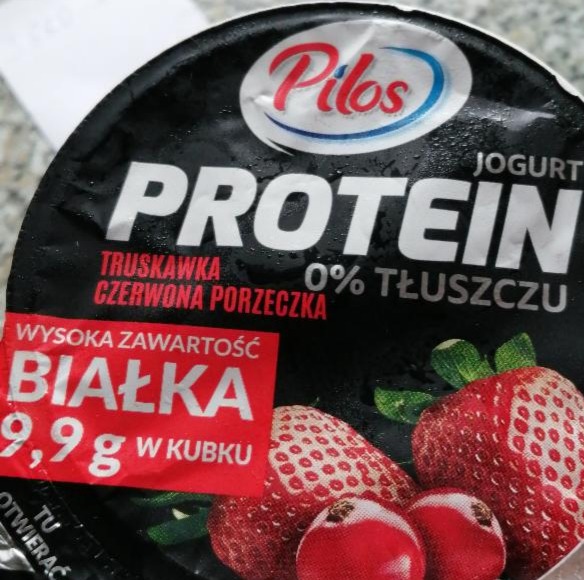 Фото - Йогурт протеїновий Jogurt Protein Truskawka Pilos
