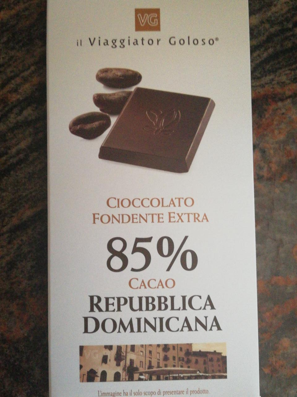 Фото - Шоколад темний Домініканська Республіка 85% 1 Il Viaggiator Goloso