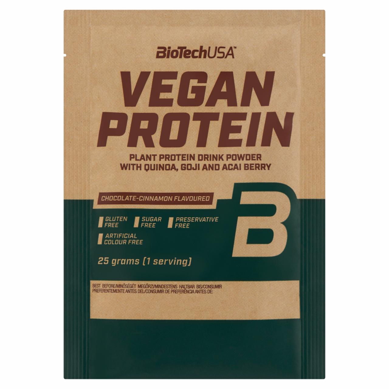 Фото - Vegan protein chocolate-cinnamon flavoured BioTechUSA