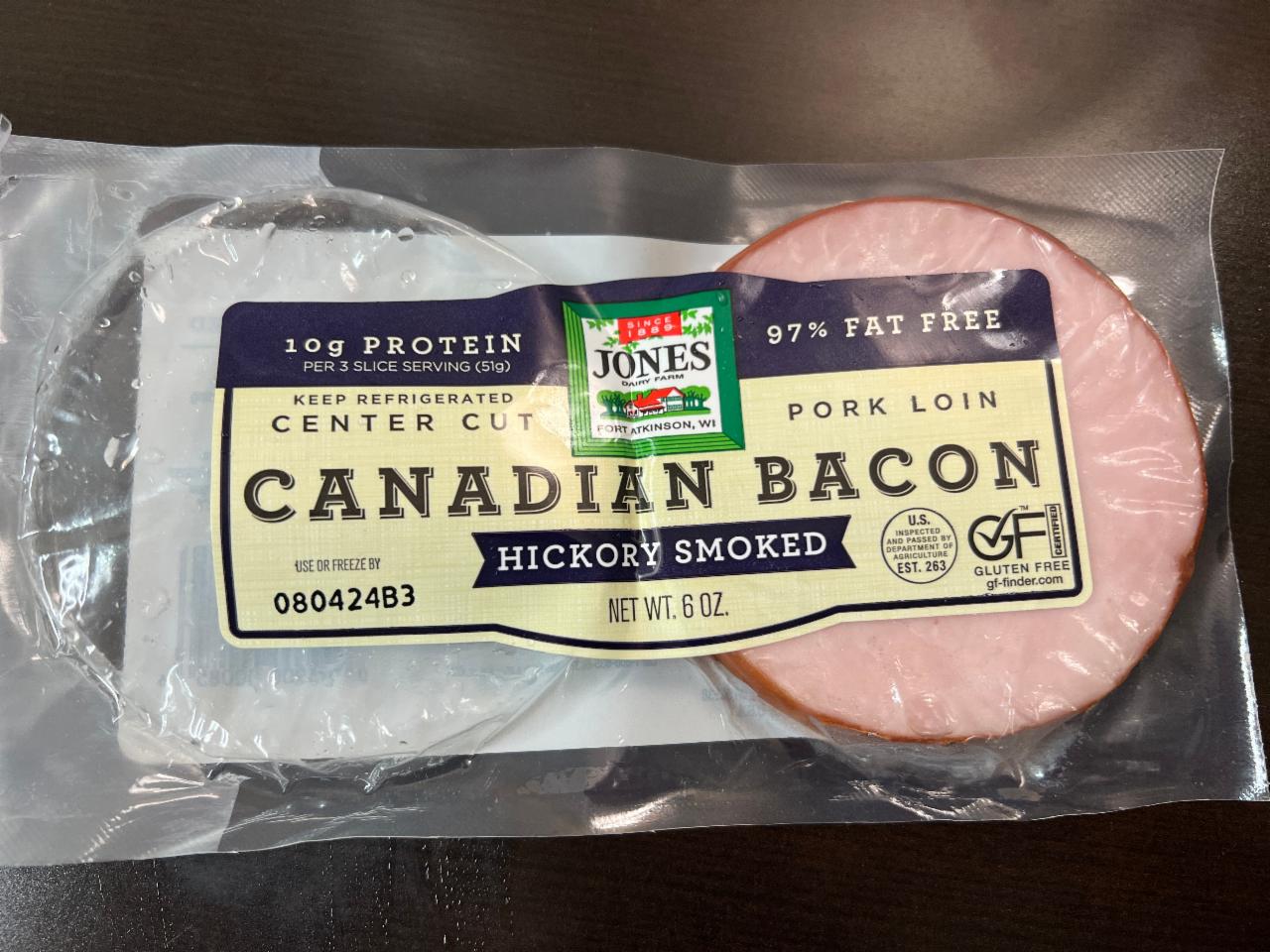 Фото - Canadian Bacon Hickory Smoked Jones