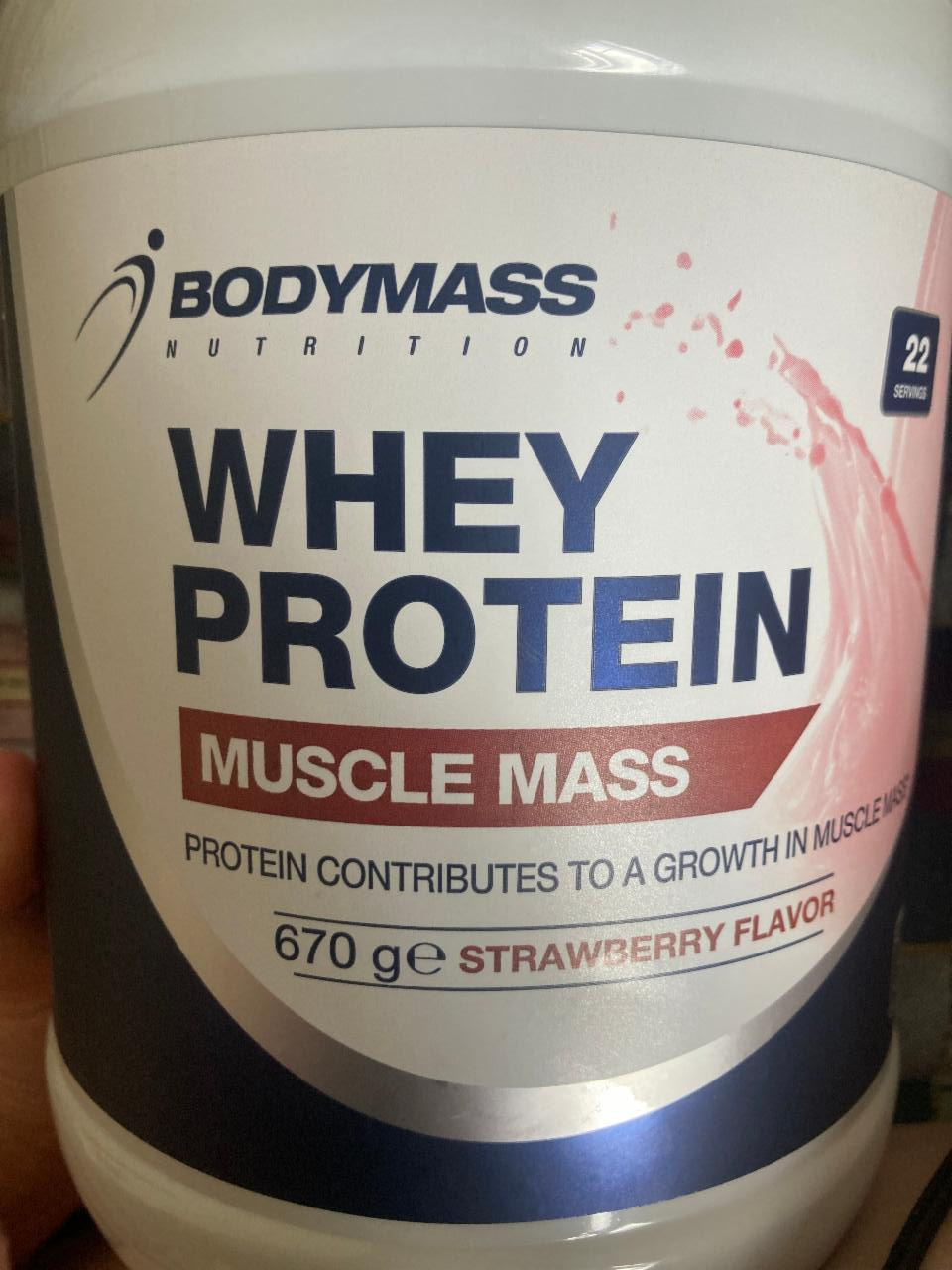 Фото - Протеїн зі смаком полуниці Whey Protein BodyMass