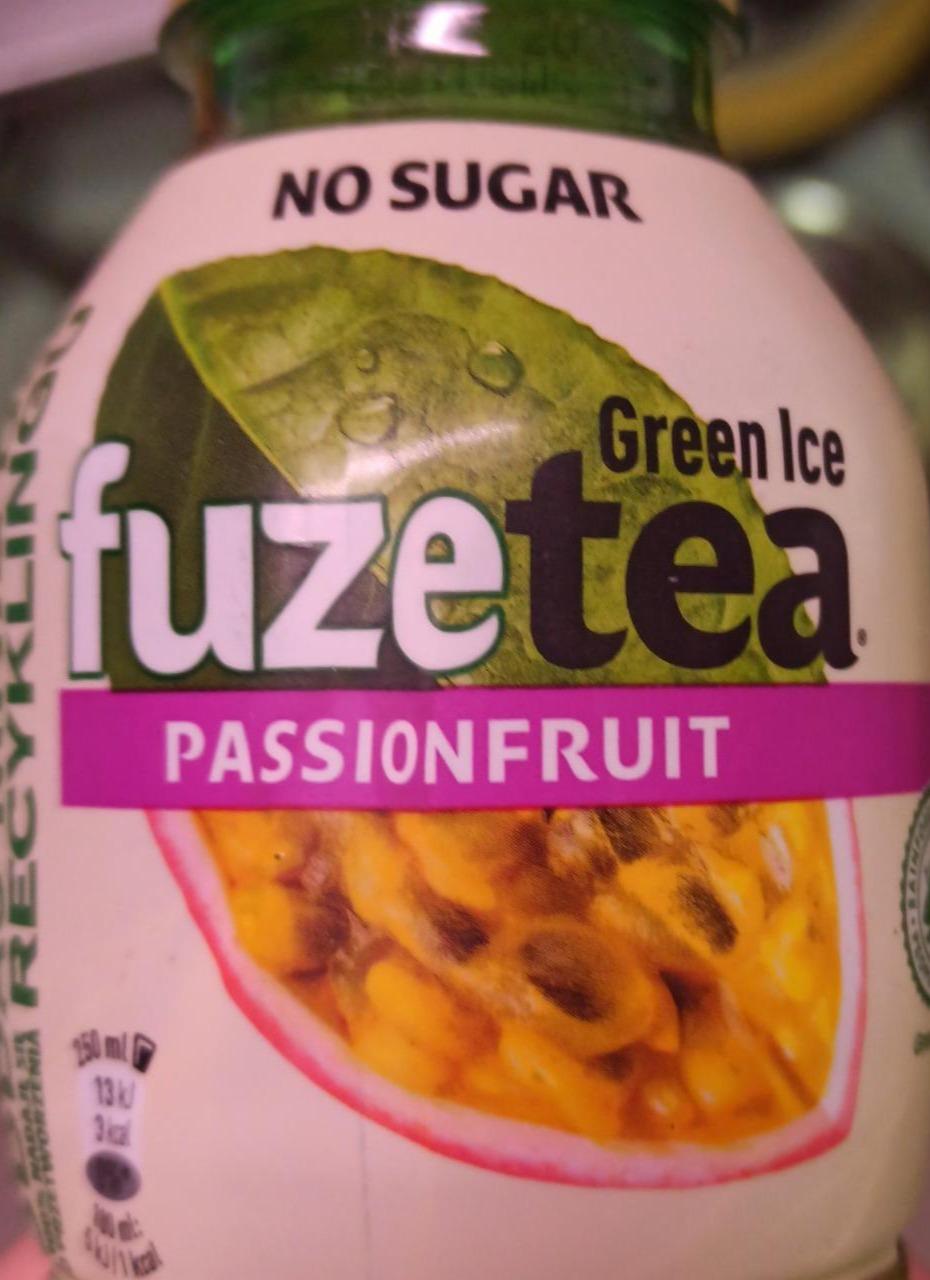 Фото - Зелений холодний чай Маракуйя без цукру Fuzetea