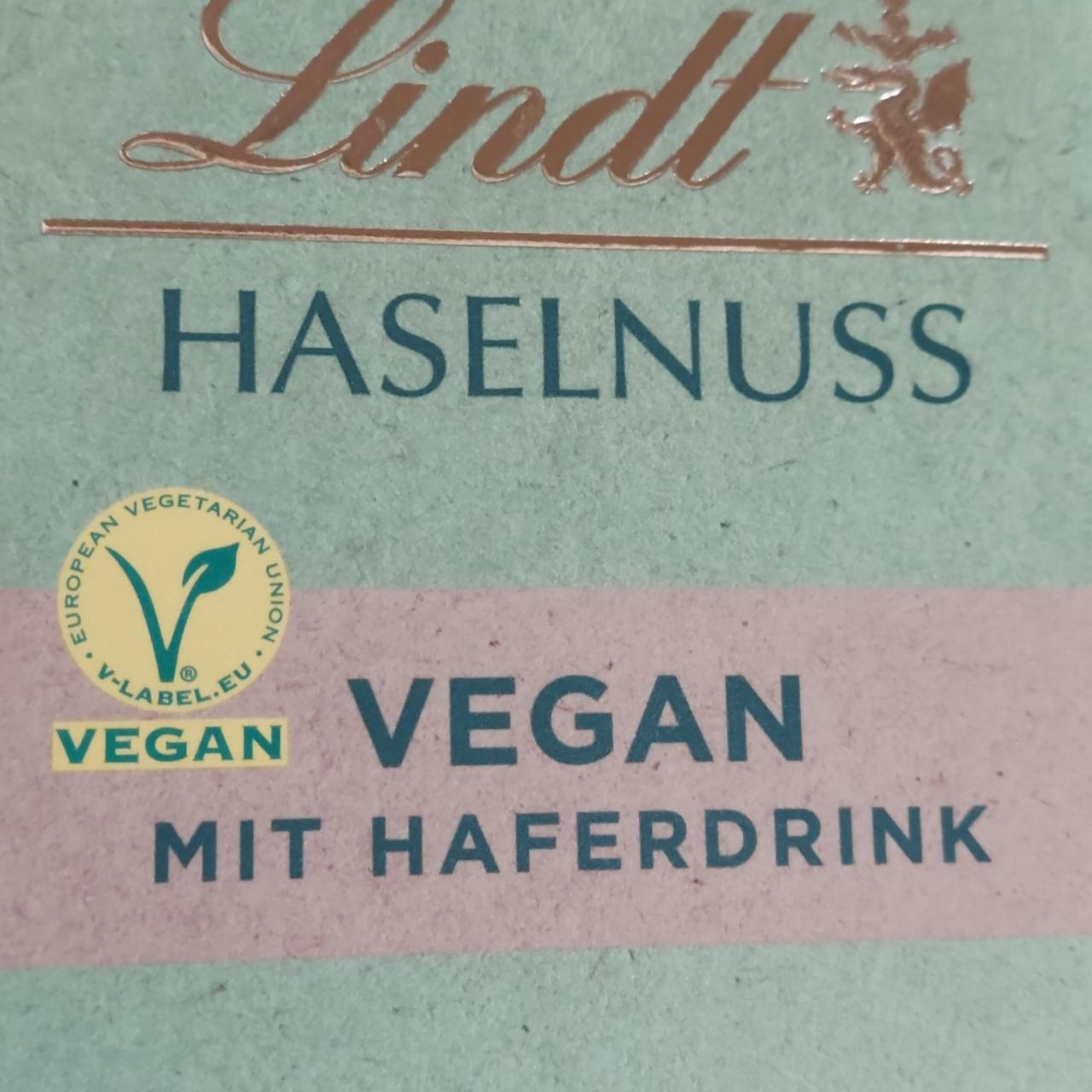 Фото - Haselnuss vegan mit Haferdrink Lindt