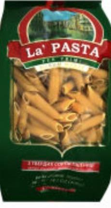 Фото - Вироби макаронні трубчасті короткі пера з твердих сортів пшениці La Pasta