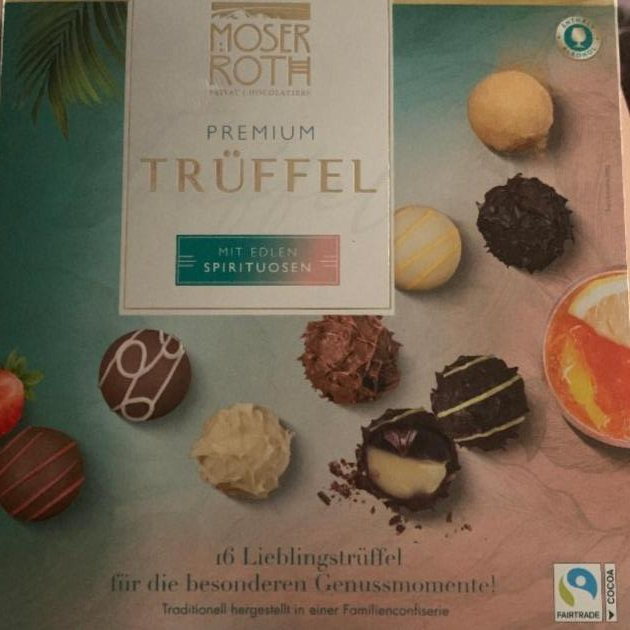 Фото - Цукерки Premium Truffles Moser Roth