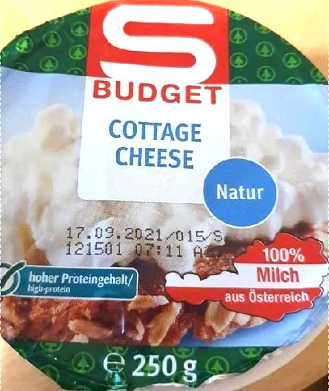 Фото - Сир кисломолочний Cottage Cheese S-Budget