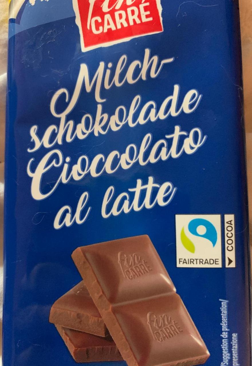 Фото - Milchschokolade cioccolate al latte Fin carre