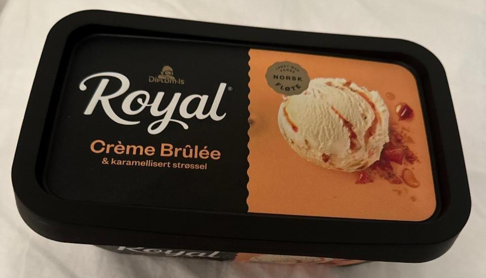 Фото - Royal crème brûlée & karamellisert strøssel Diplom Is
