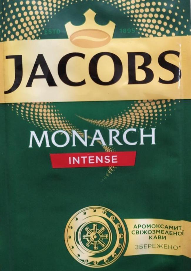 Фото - Кава натуральна смажена мелена Monarch Intense Jacobs
