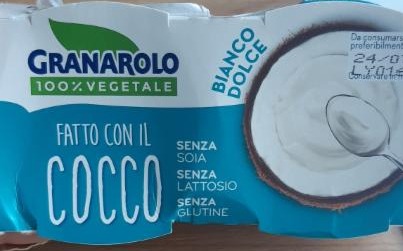 Фото - десерт кокосовий ферментований 4.2% Granarolo Гранароло