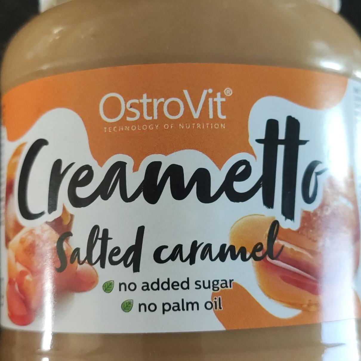 Фото - Крем зі смаком солоної карамелі Creametto OstroVit