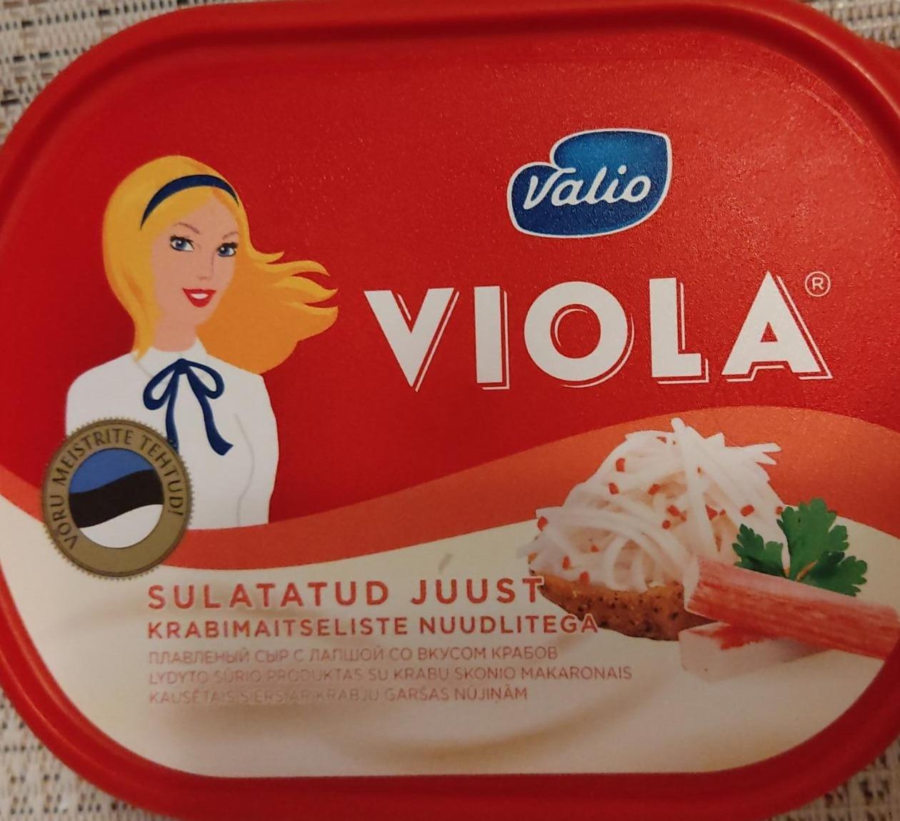 Фото - Сир плавлений із локшиною зі смаком крабів Viola