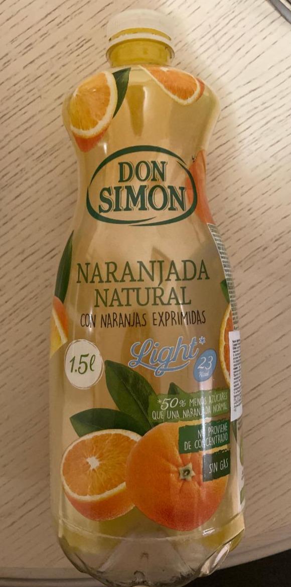 Фото - Напій з фруктового соку зі смаком апельсину Don Simon