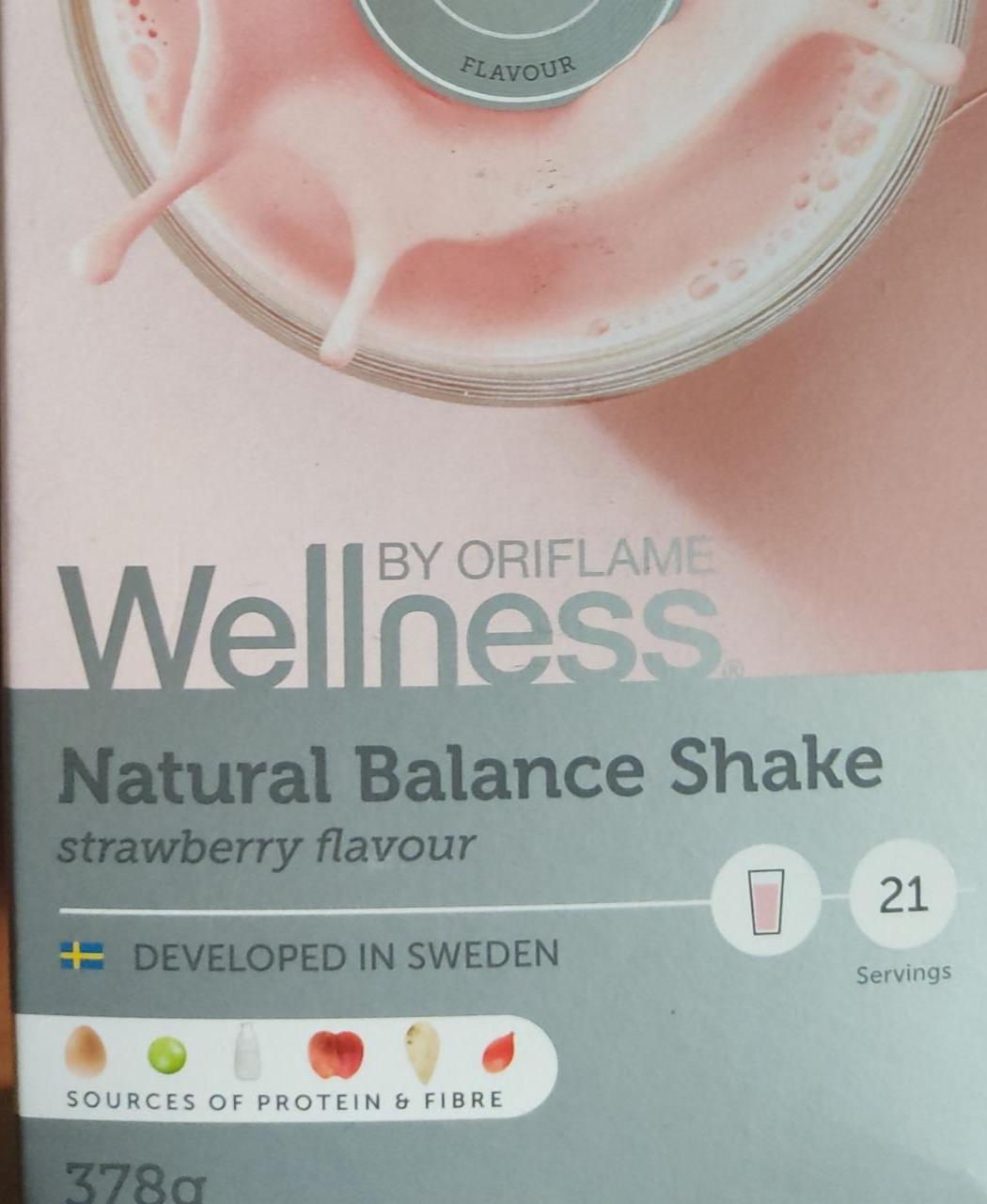 Фото - Натуральна збалансована суміш зі смаком полуниці Wellness by Oriflame