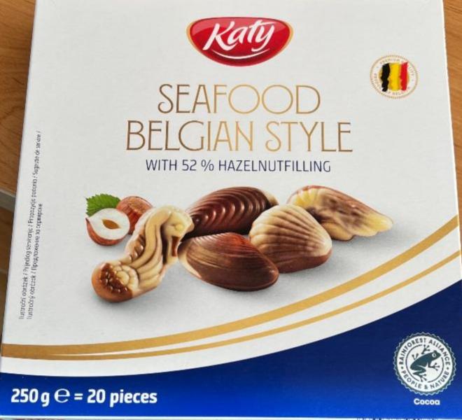 Фото - Цукерки з горіховою начинкою Seafood Belgian Style Katy