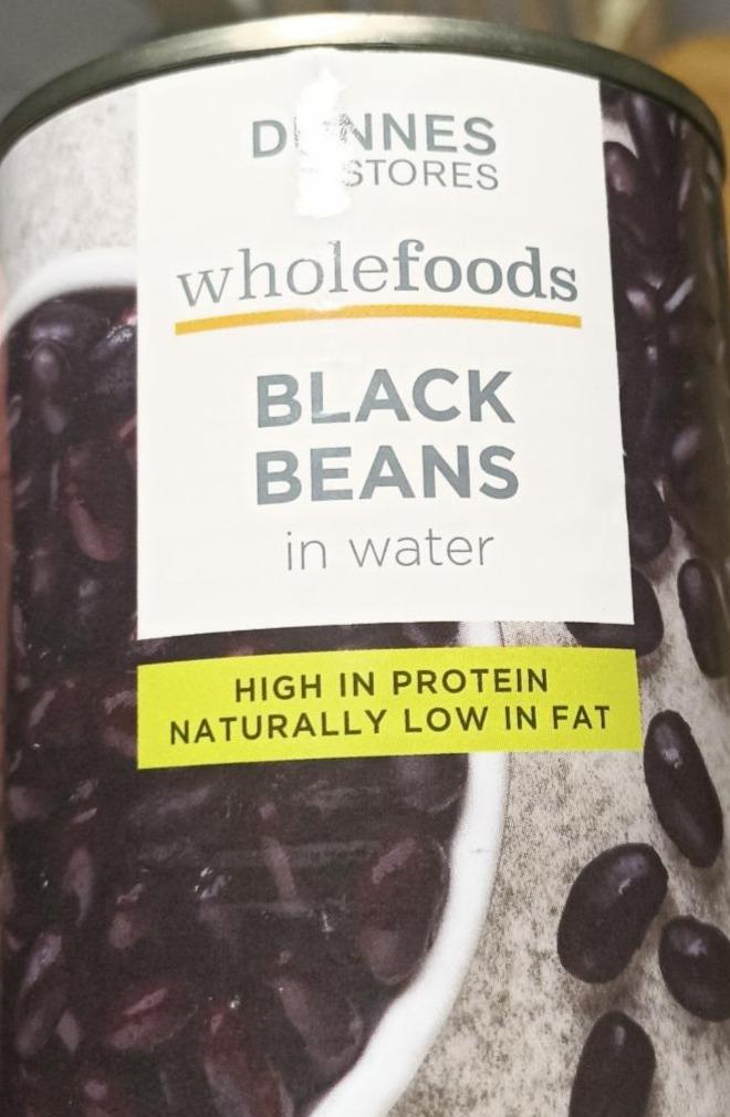 Фото - Wholefood Black Beans in water Dunnes stores