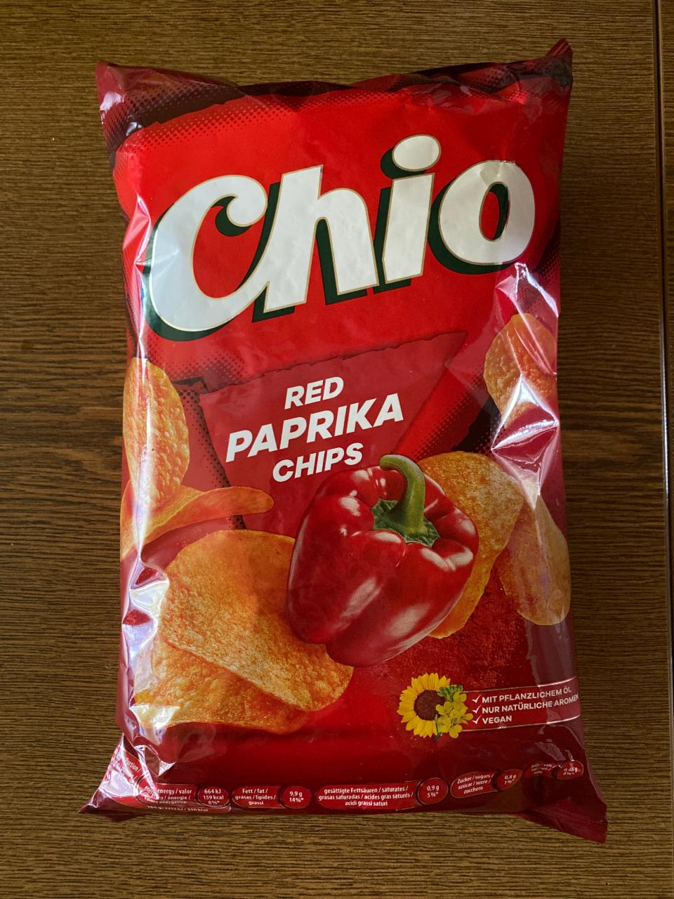 Фото - Чіпси з червоним перцем Red Paprika Chips Chio
