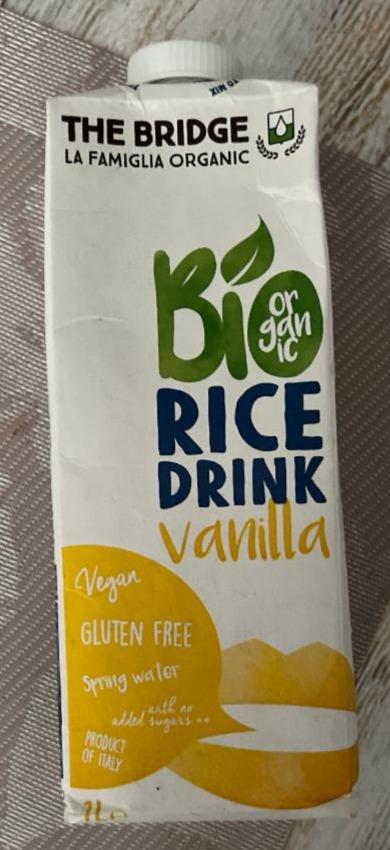 Фото - Bio rice drink vanilla The bridge