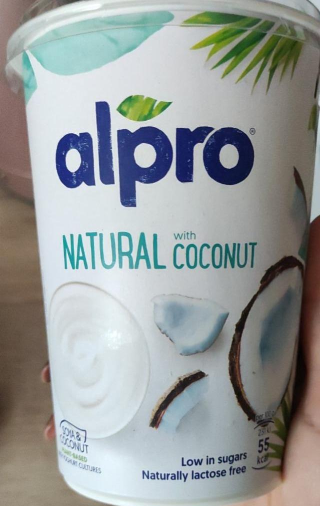 Фото - Йогурт кокосовий натуральний Coconut Alpro