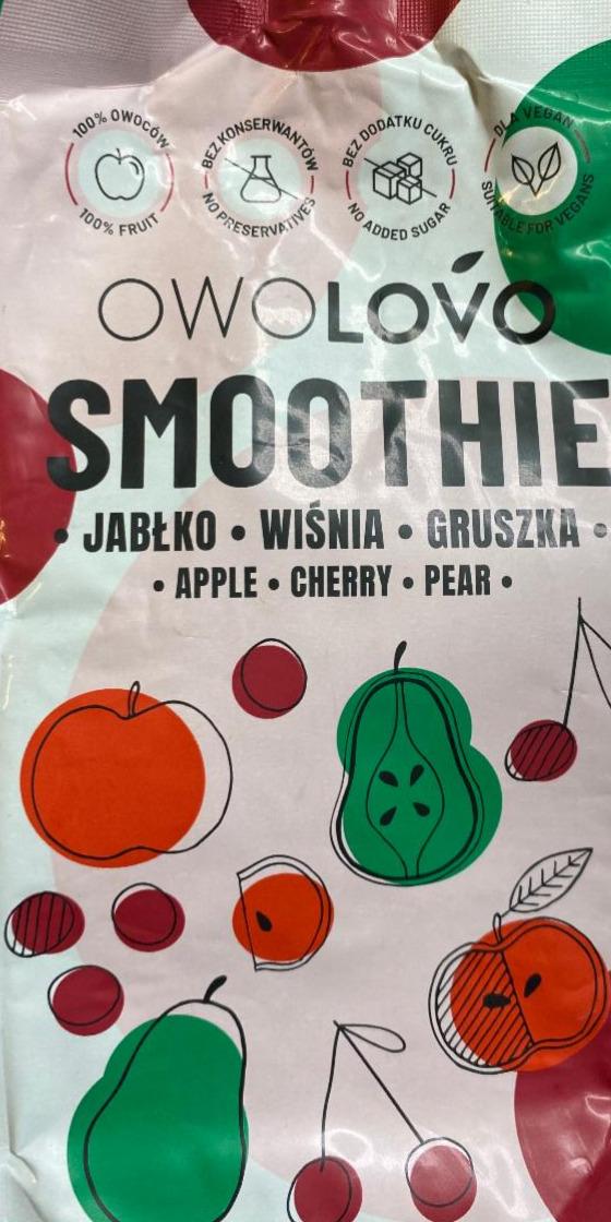 Фото - Смузі яблуко-вишня-груша Smoothie Owolovo