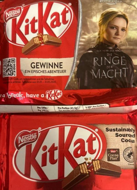 Фото - Батончик KitKat Nestlé