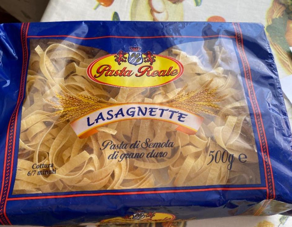 Фото - Макарони Lasagnette Pasta Reale