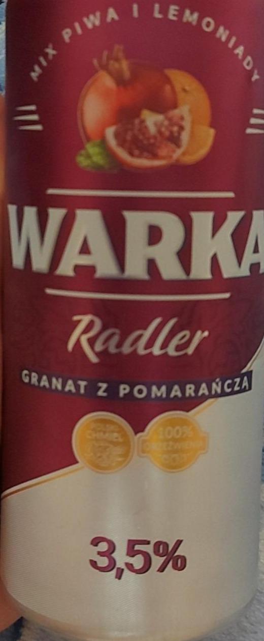 Фото - Пиво Radler гранат з апельсином 3.5 % Warka