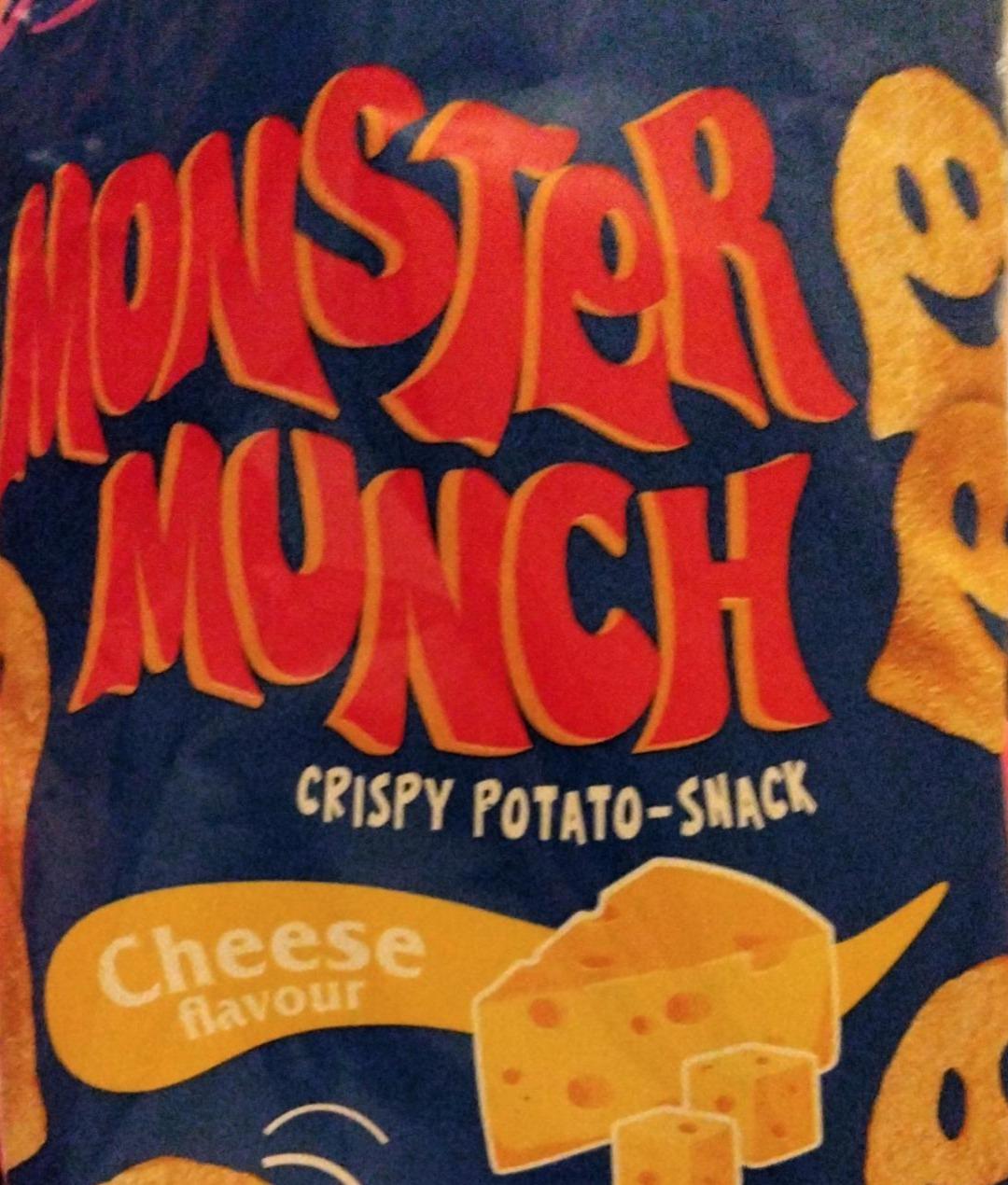 Фото - Картопляна закуска Monster Munch cheese Lorenz