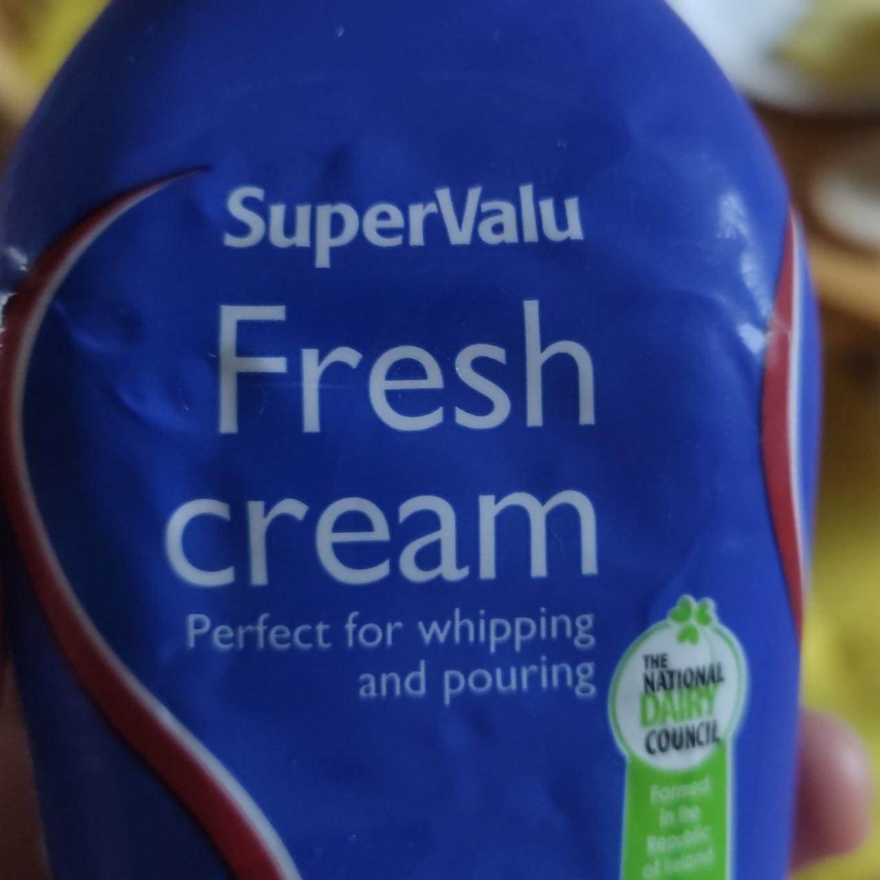 Фото - Вершки Fresh Cream SuperValu