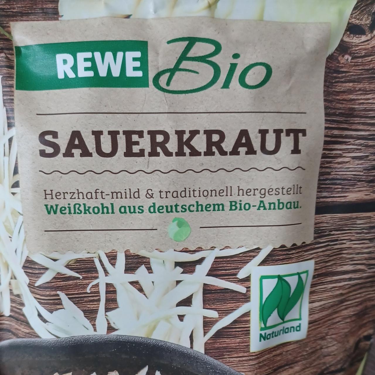 Фото - Квашена капуста Sauerkraut Bio Rewe