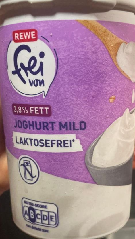 Фото - Йогурт 3.8% безлактозний Joghurt Mild Laktosefrei Rewe