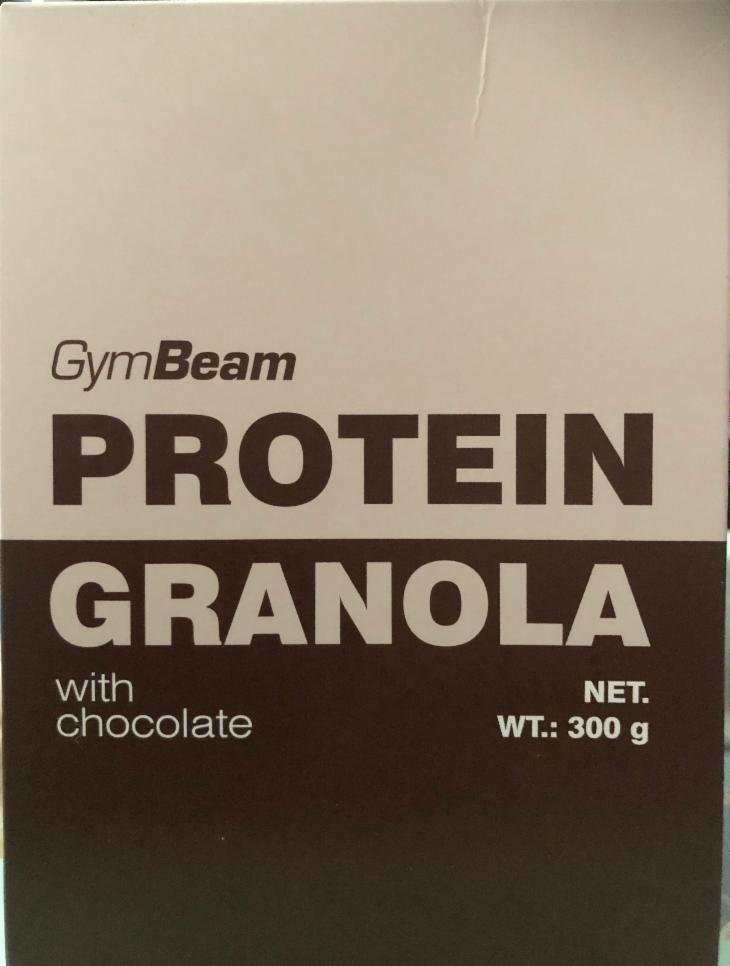 Фото - Протеїнові мюслі з шоколадом Protein Granola With Chockolate GymBeam