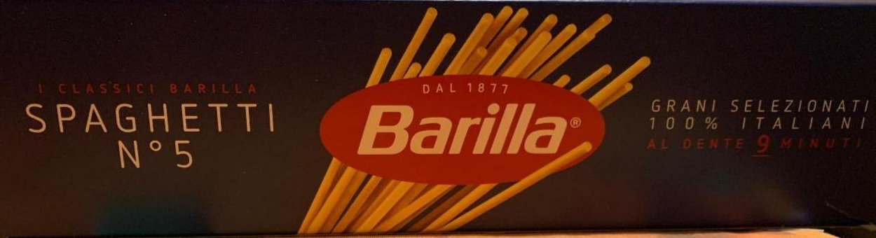 Фото - Макаронні вироби Spaghetti №5 Barilla